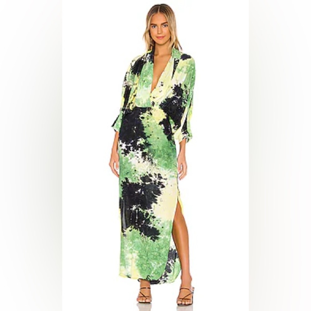 S/W/F Tie Dye Maxi Dress in Spell
